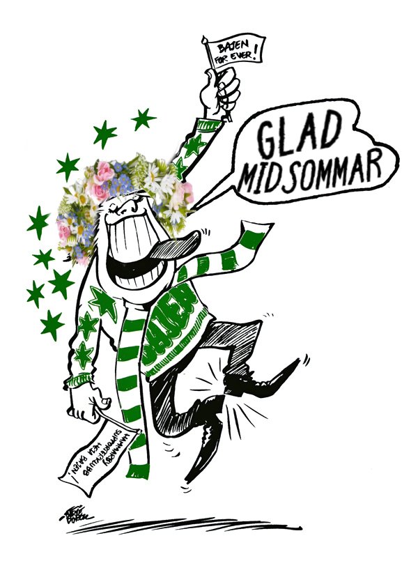 Glad Midsommar önskar Hammarby IF Supporterklubb!